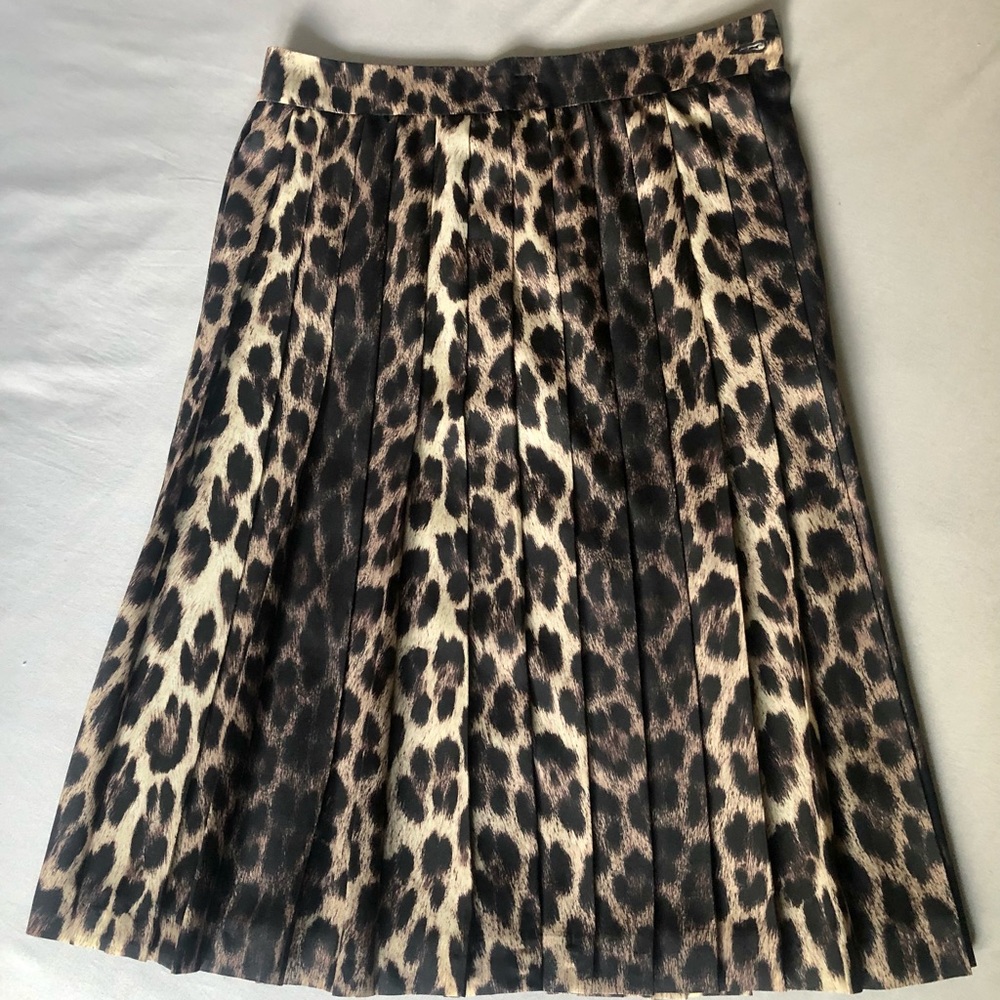 LOVE MOSCHINO - Leopard print skirt